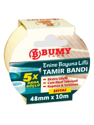 Enine Boyuna Lifli Tamir Bandı Enine Boyuna Lifli Tamir Bandı 48mm x 10m