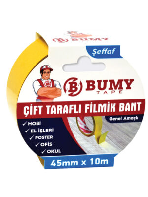Çift Taraflı Filmik Bant 45mm x 10m