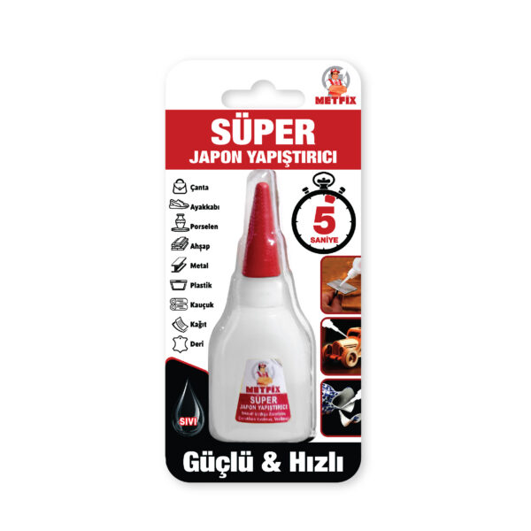 Süper Japon Yapıstırıcısı Süper Japon Yapıstırıcısı 15gr