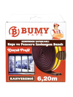Kapı ve Pencere Izolasyon Bandı – Kahverengi